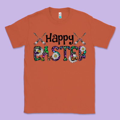 Happy Easter Classic Tee Designed By Cowhidedigitalart