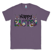 Lavender Happy Easter Classic Tee - CowhideDigitalArt