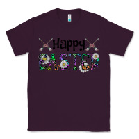 Plum Happy Easter Classic Tee - CowhideDigitalArt