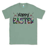Sage Happy Easter Classic Tee - CowhideDigitalArt
