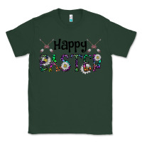 Sports Green Happy Easter Classic Tee - CowhideDigitalArt