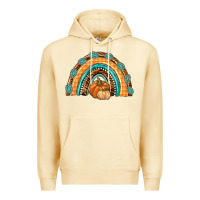 Pina Colada Rainbow Thankful with Gemstone Premium Hoodie - texasbilliewilder