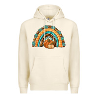 Tofu Rainbow Thankful with Gemstone Premium Hoodie - texasbilliewilder