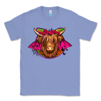 Colony Blue halloween highland cow horseshoe Classic Tee - Jasminsmagicworld