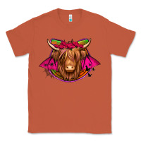 Copper halloween highland cow horseshoe Classic Tee - Jasminsmagicworld