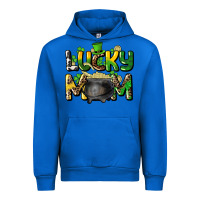 Cobalt lucky mom St. Patrick's Urban Hoodie - HowdyJamesFarm