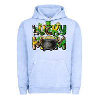 Pigment Grape Ice lucky mom St. Patrick's Urban Hoodie - HowdyJamesFarm