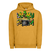 Pigment Peanut Butter lucky mom St. Patrick's Urban Hoodie - HowdyJamesFarm