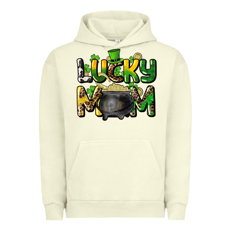 Lucky Mom St. Patrick's Urban Hoodie by HowdyJamesFarm | Teevron