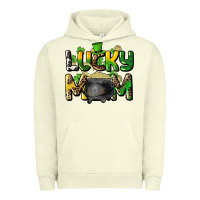 Pigment Pistachio lucky mom St. Patrick's Urban Hoodie - HowdyJamesFarm