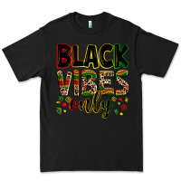 Black Black vibes only juneteenth Premium Tee - Zillion Design Studio