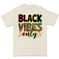 Bone Black vibes only juneteenth Premium Tee - Zillion Design Studio