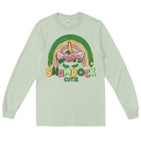 Matcha shamrock cutie Long Sleeve Tee - MaliasSmallBusiness