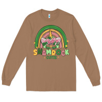 Toasted Coconut shamrock cutie Long Sleeve Tee - MaliasSmallBusiness