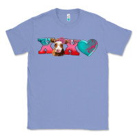 Colony Blue xoxo guarnsey cow Classic Tee - AdoDesignShop