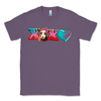Lavender xoxo guarnsey cow Classic Tee - AdoDesignShop