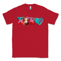Red xoxo guarnsey cow Classic Tee - AdoDesignShop