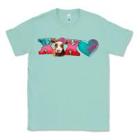 Seafoam xoxo guarnsey cow Classic Tee - AdoDesignShop