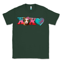 Sports Green xoxo guarnsey cow Classic Tee - AdoDesignShop