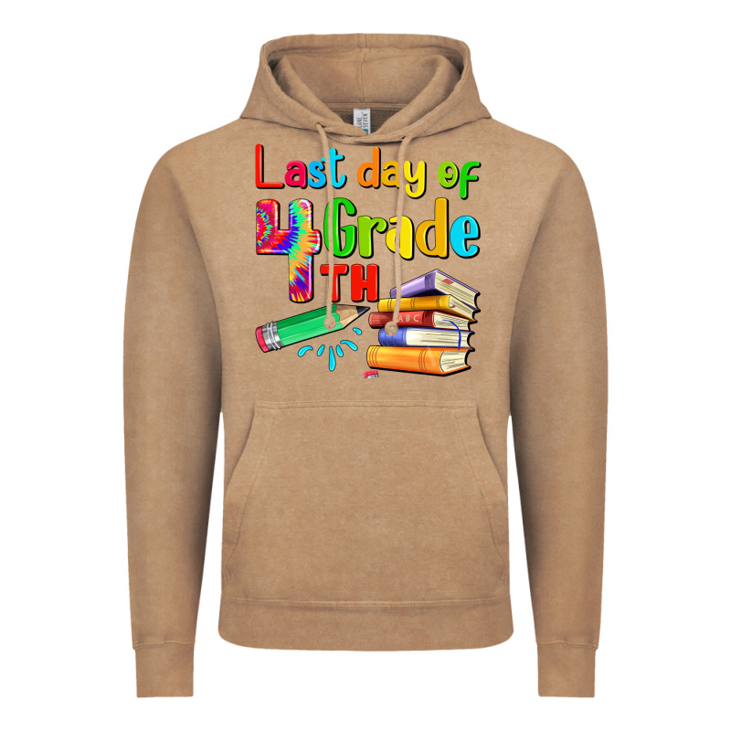 Last Day Of Fourth Grade Vintage Hoodie by Artiststas | Teevron