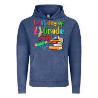 Vintage Denim last day of fourth grade Vintage Hoodie - Artiststas