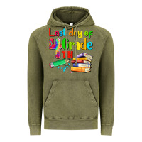 Vintage Olive last day of fourth grade Vintage Hoodie - Artiststas