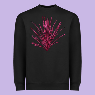Pink Cordyline Heavyweight Sweatshirt Designed By Lillyallendesigns
