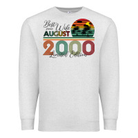 Oatmeal Heather Best Wife Since August 2000 Limited Edition Premium Sweatshirt - Bettercallsaul