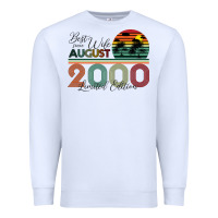 White Best Wife Since August 2000 Limited Edition Premium Sweatshirt - Bettercallsaul