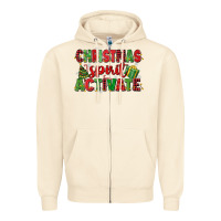 Sandshell christmas spirit activate Zipper Hoodie - MaliasSmallBusiness
