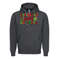 Smoke christmas spirit activate Zipper Hoodie - MaliasSmallBusiness