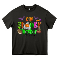 Asphalt one spooky teacher Heavy Core Tee - Zillion Design Studio