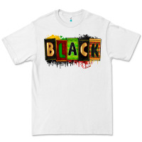 White Black juneteenth Premium Tee - Zillion Design Studio