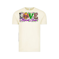 Vintage Arctic love mardi gras fleur de lis sunflower leopard and beads Vintage Tee - Artiststas