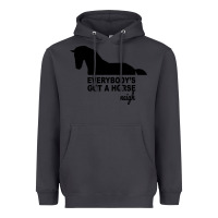 Smoke everybody's gotta horse neigh Heavyweight Hoodie - Bettercallsaul