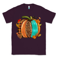 Plum Fall leopard pumpkin Classic Tee - NancyCooperArtShop