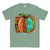 Sage Fall leopard pumpkin Classic Tee - NancyCooperArtShop