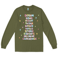 Army Green jesus names believe Long Sleeve Tee - MaliasSmallBusiness
