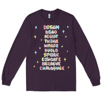 Plum jesus names believe Long Sleeve Tee - MaliasSmallBusiness