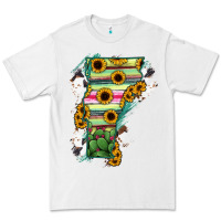 White Vermont State Map Premium Tee - RanaPortraitStore