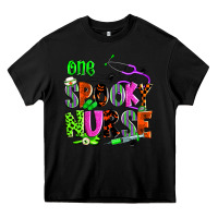 Black one spooky nurse Heavy Core Tee - Zillion Design Studio