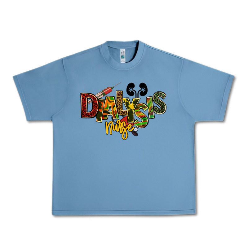 Dialysis Nurse Kidney Juneteenth Urban Heavy Tee by NancyCooperArtShop | Teevron