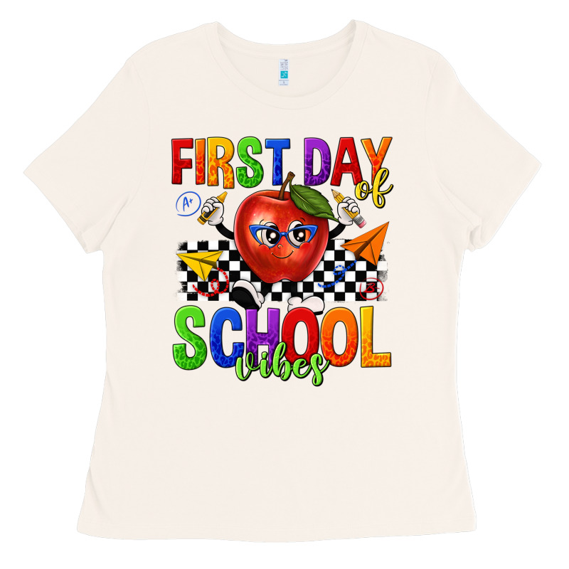 First Day Of School Vibes Ladies Tee by texasbilliewilder | Teevron