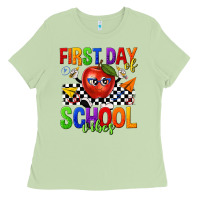 Matcha first day of school vibes Ladies Tee - texasbilliewilder