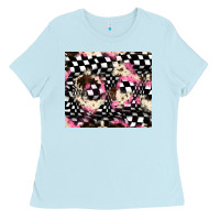 Baby Blue race cowhide tumbler Ladies Tee - JahusDesignShop