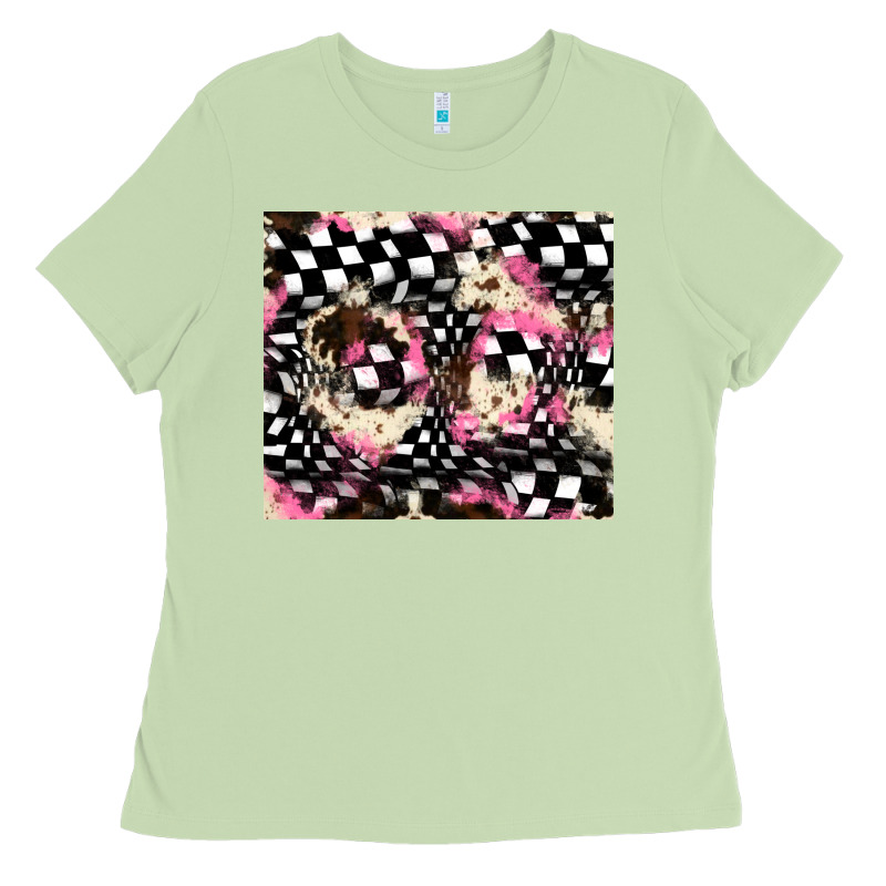Race Cowhide Tumbler Ladies Tee by JahusDesignShop | Teevron