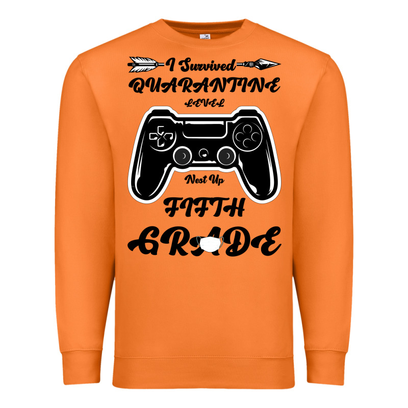 I Survived Quarantine Level Next Fifth Grade Premium Sweatshirt by Bettercallsaul | Teevron