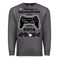 Charcoal Heather I Survived Quarantine Level Next Fifth Grade Premium Sweatshirt - Bettercallsaul