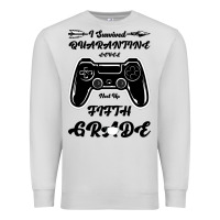 Dove Grey I Survived Quarantine Level Next Fifth Grade Premium Sweatshirt - Bettercallsaul