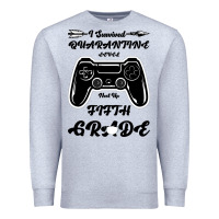 Heather Grey I Survived Quarantine Level Next Fifth Grade Premium Sweatshirt - Bettercallsaul